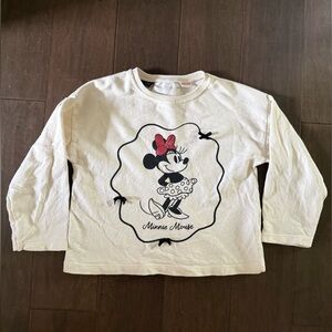 Zara Minnie top size 6 VGUC